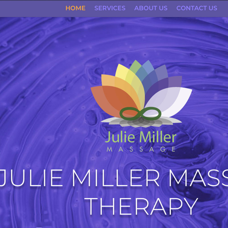 Website Design / Development - Julie Miller Massage Therapy