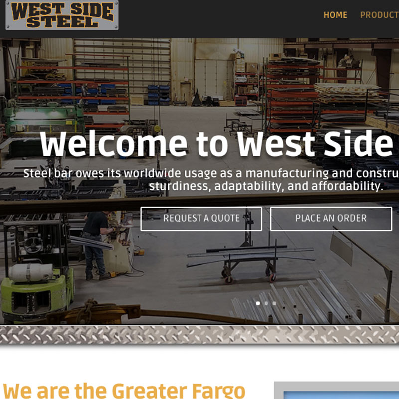 Website Design / Development - West Side Steel