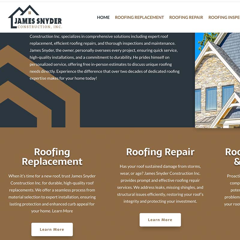 Website Design / Development - Long Lake at Vergas Lake Association